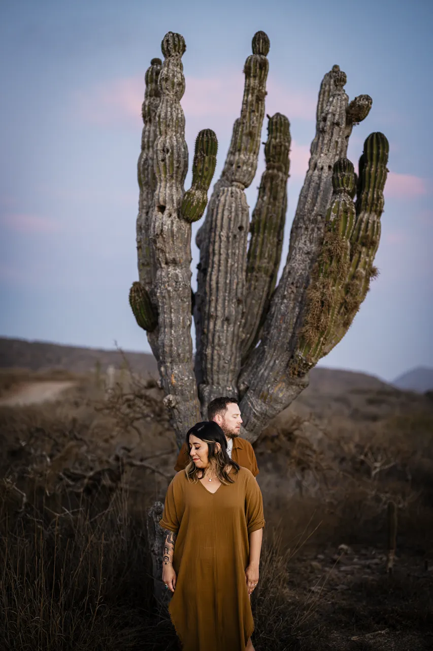 Ellery and Amber engagement portraits in Los Cabos — Carlos Plazola