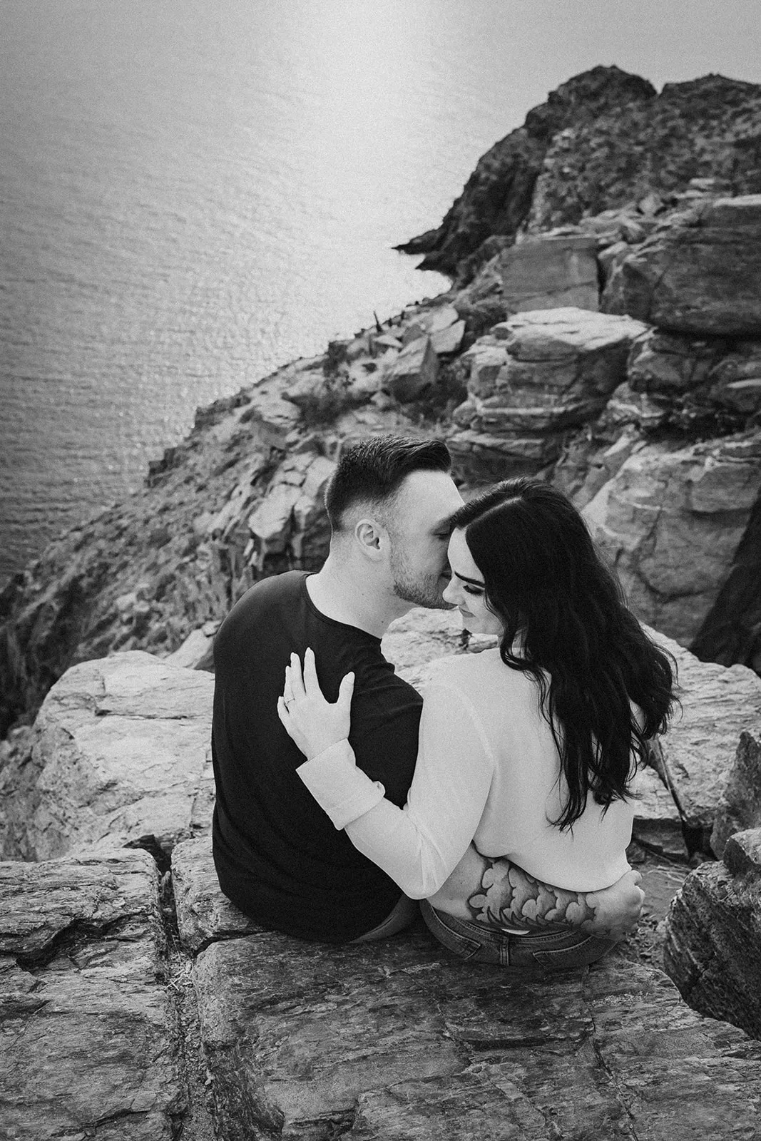 Janae and Wolf engagement session at Punta Lobos — photography by Carlos Plazola