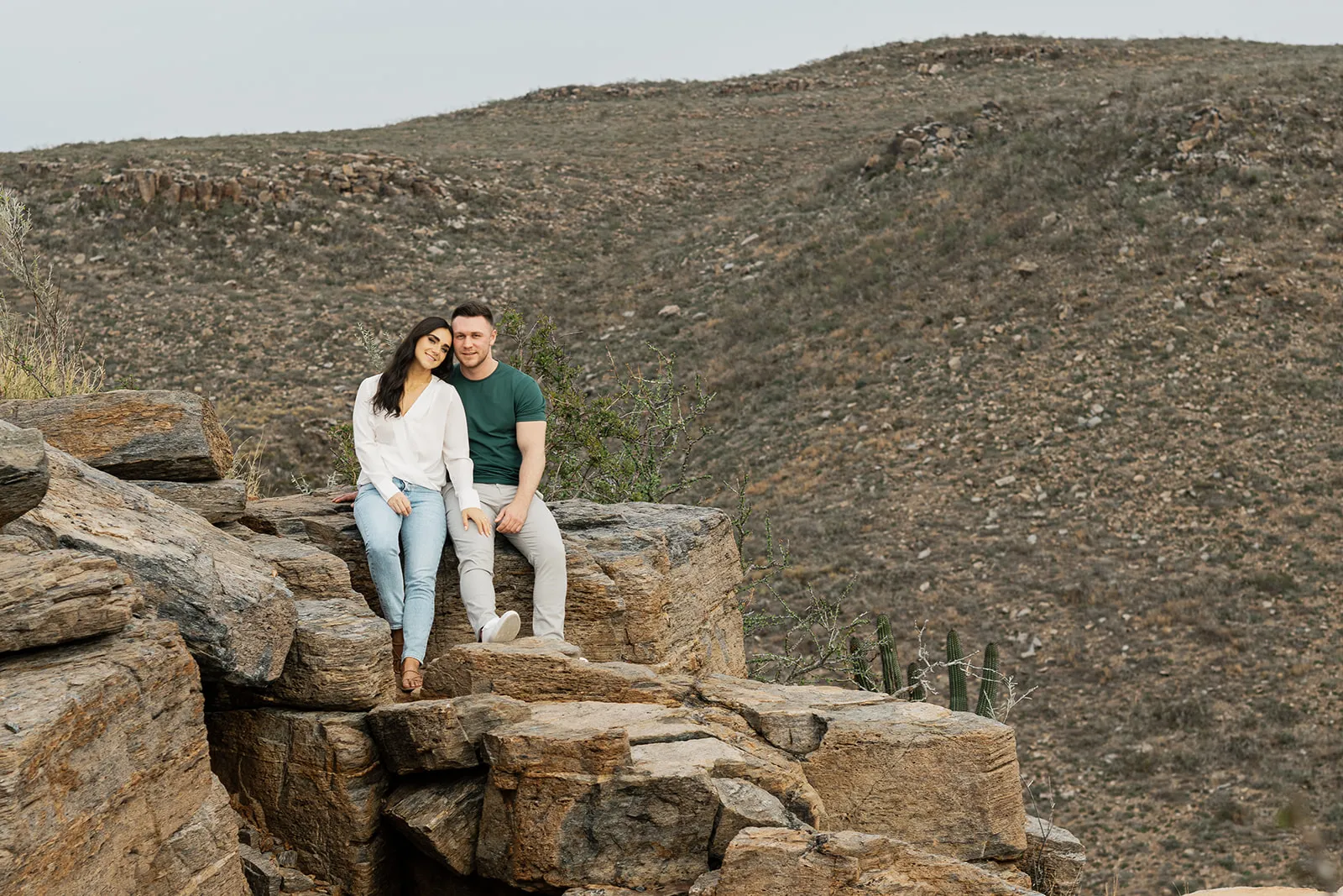 Janae and Wolf at Punta Lobos, Baja — engagement photography by Carlos Plazola