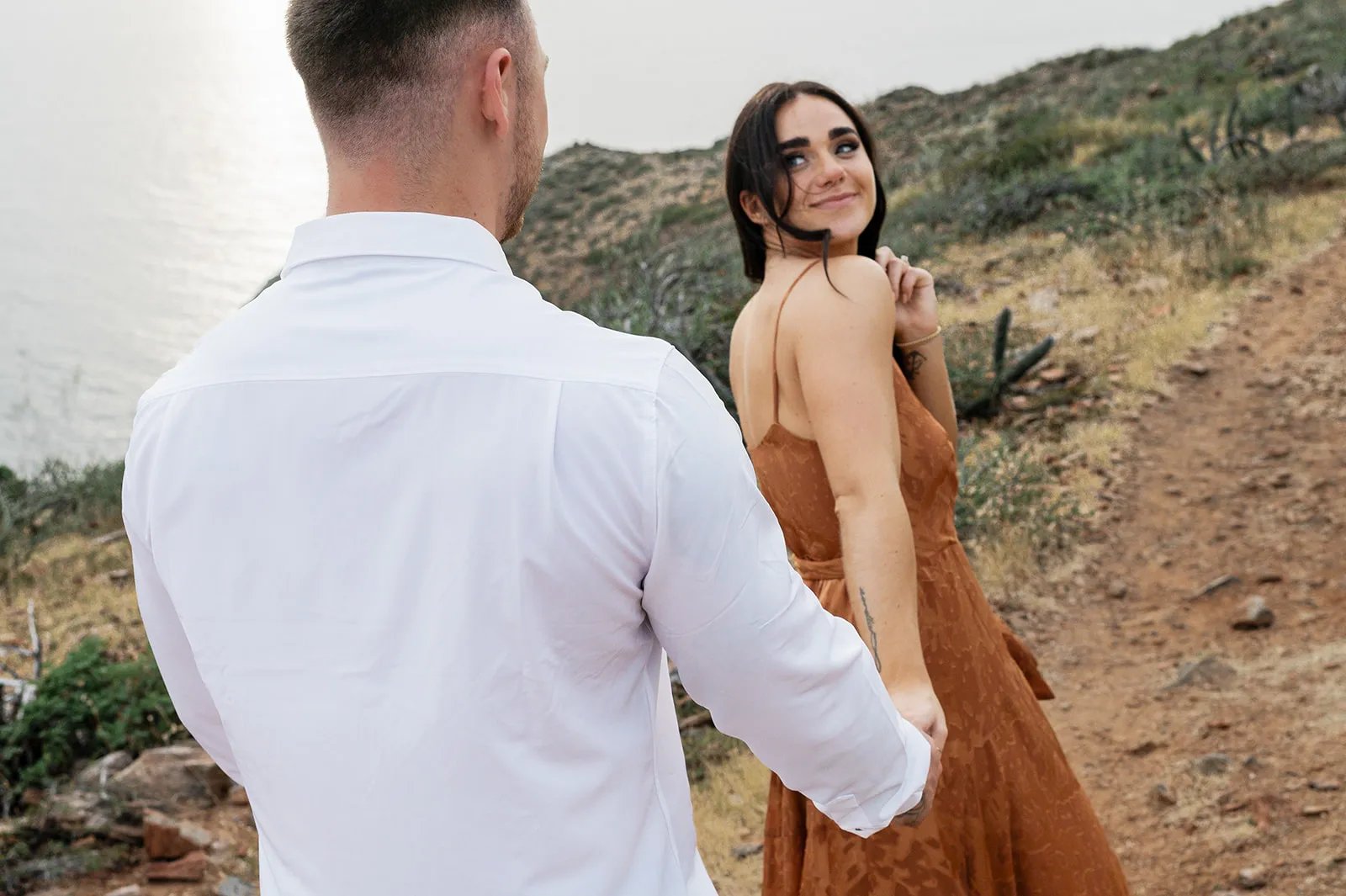 Engagement photography of Janae and Wolf at Punta Lobos — Carlos Plazola