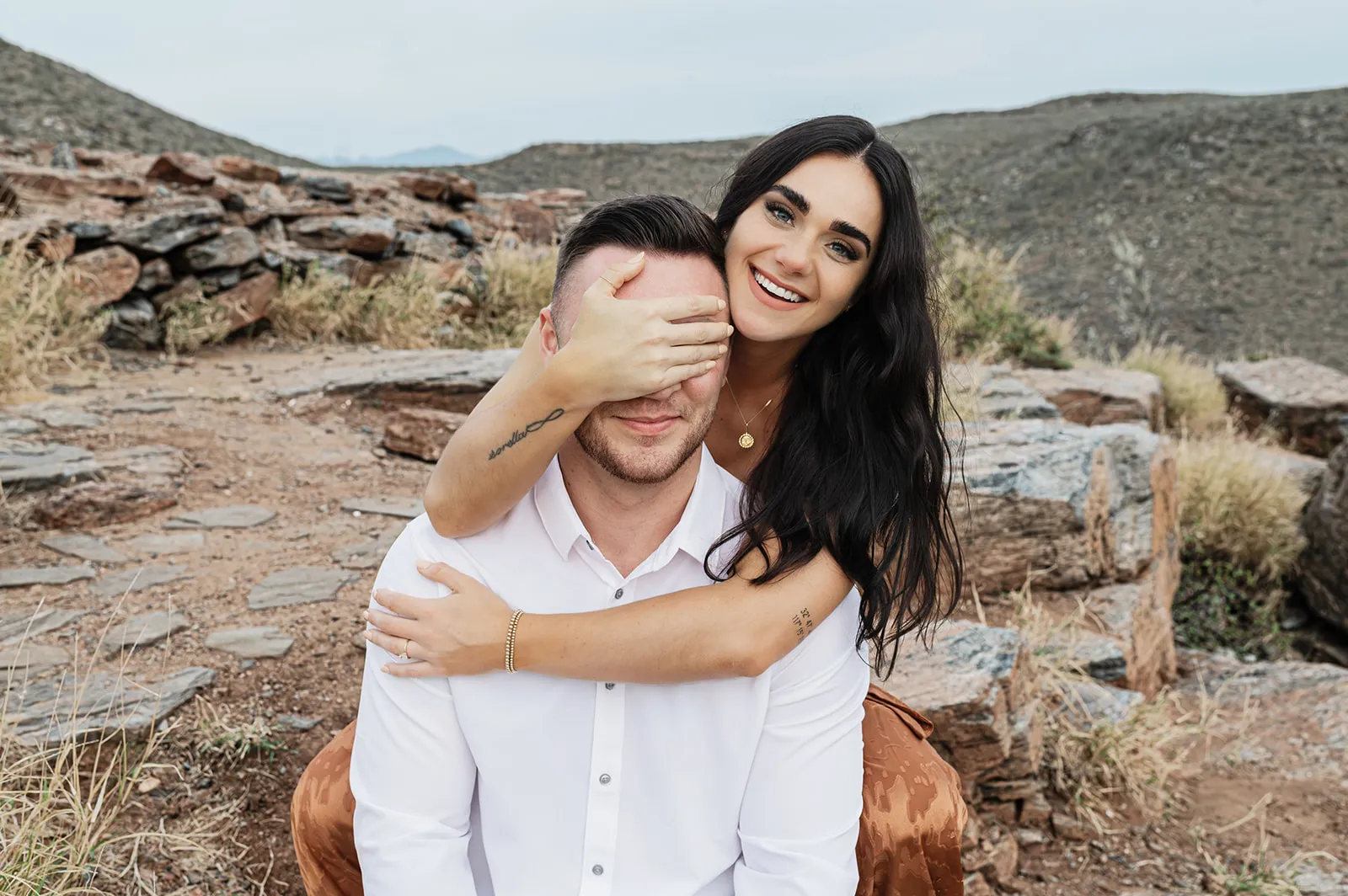 Engagement photography of Janae and Wolf at Punta Lobos — Carlos Plazola