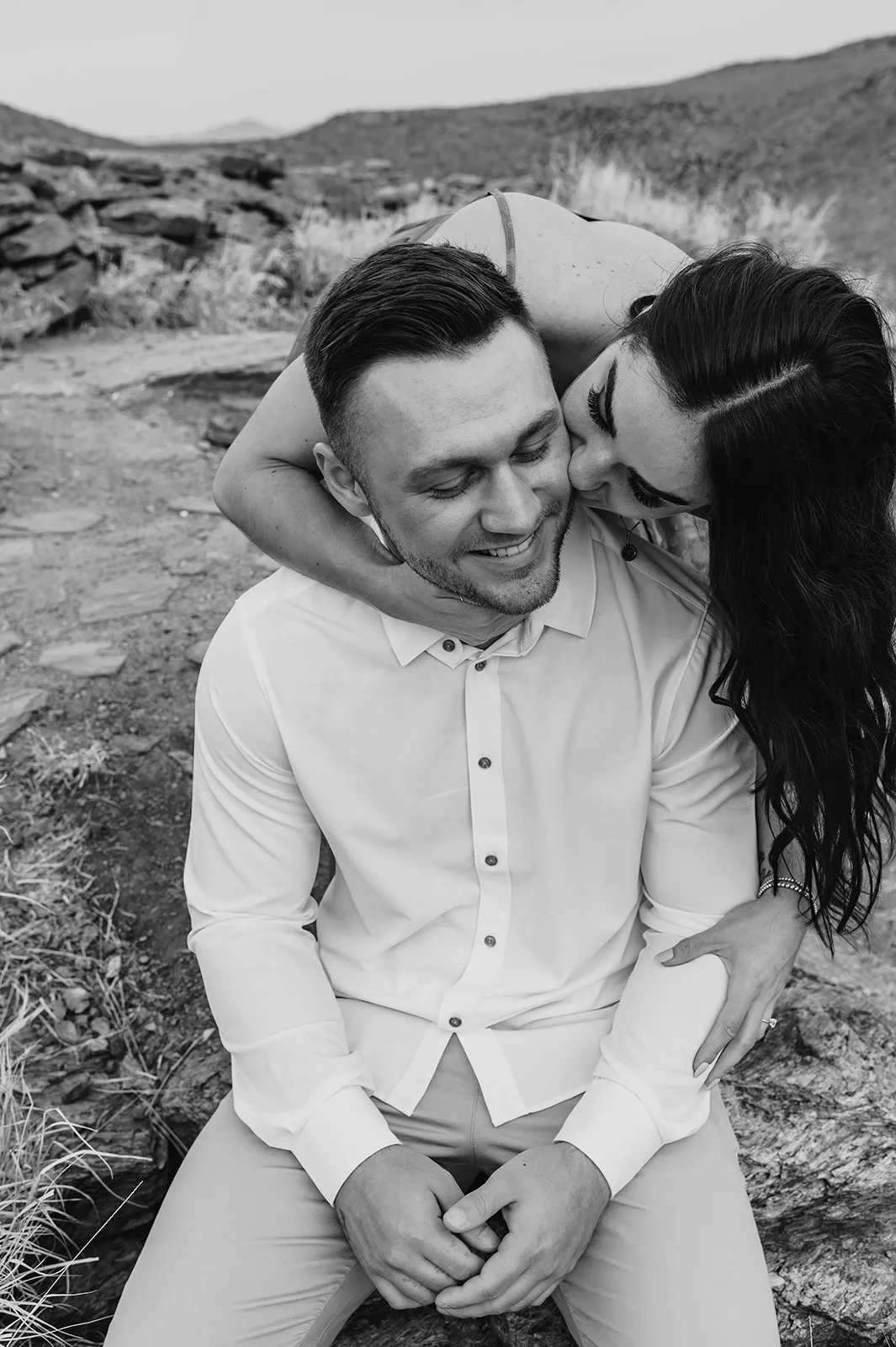 Janae and Wolf at Punta Lobos, Baja — engagement photography by Carlos Plazola