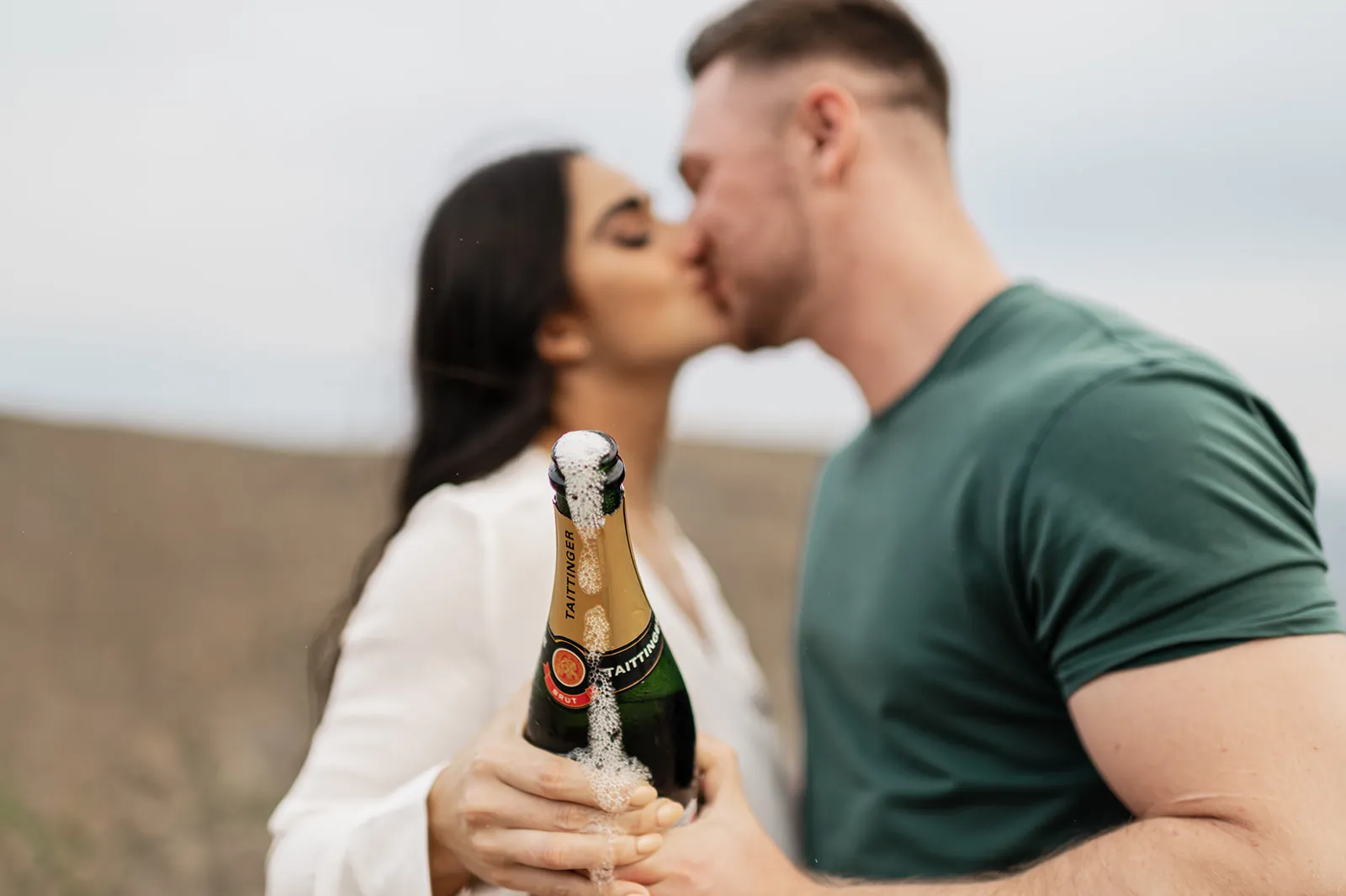 Engagement photography of Janae and Wolf at Punta Lobos — Carlos Plazola