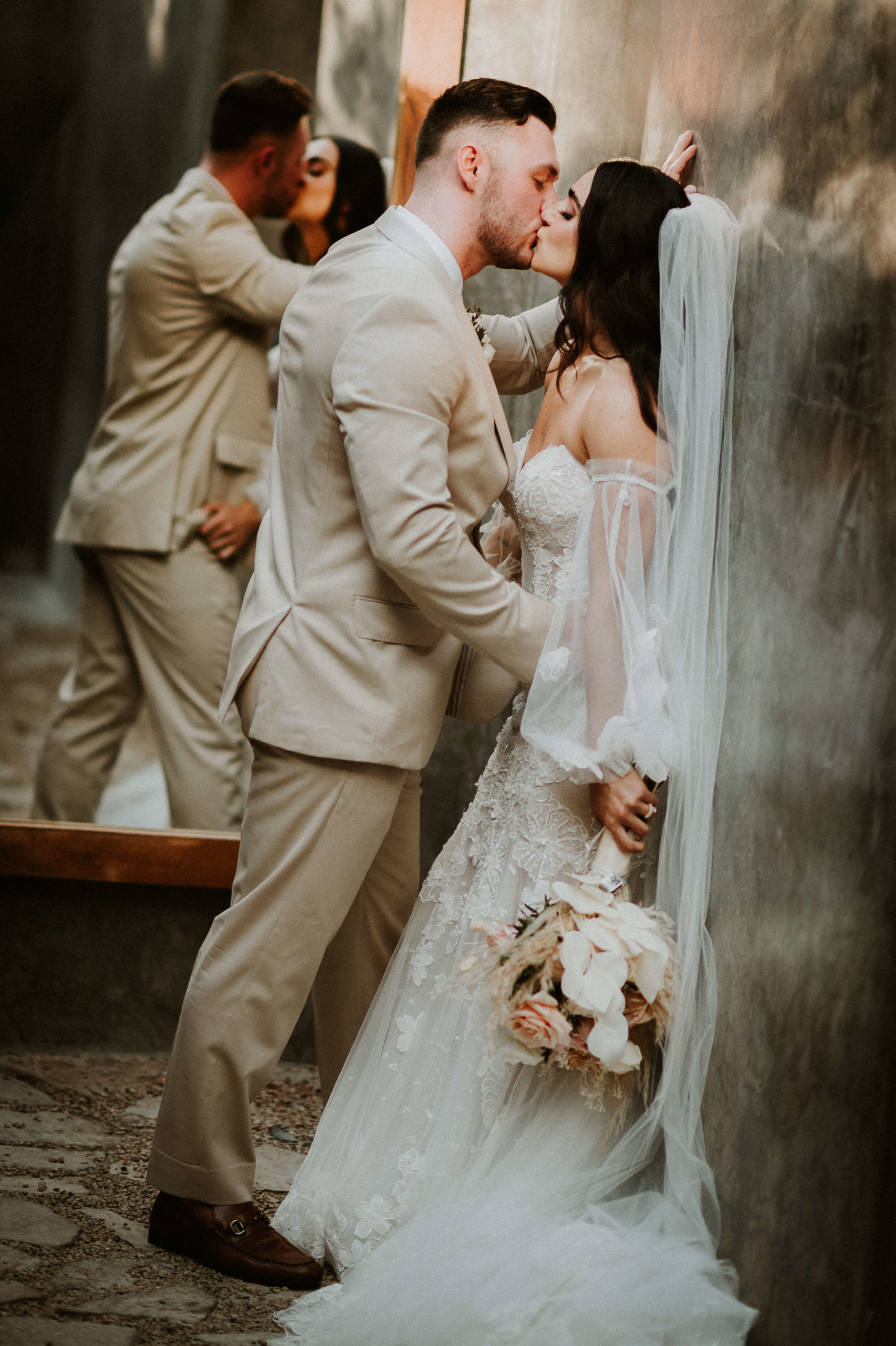 Janae & Wolf — wedding at Flora Farms